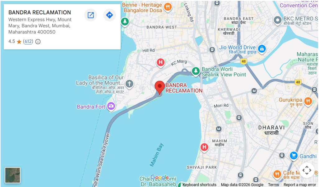 Godrej Hillside Colony Vikhroli location map
